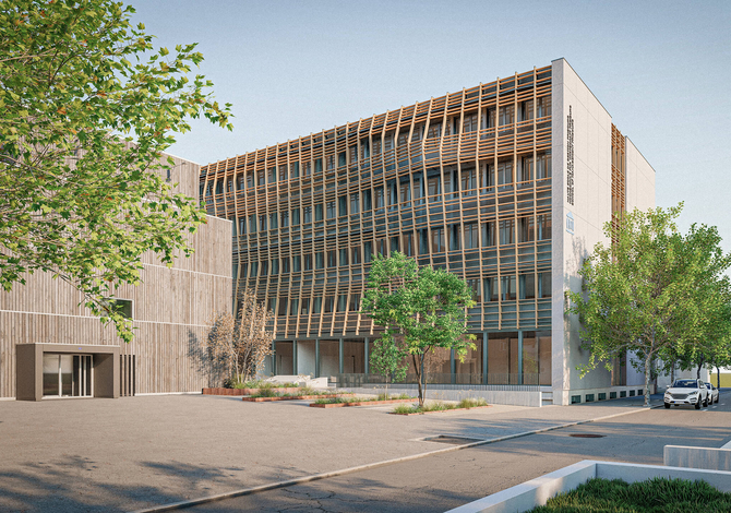 Rénovation des façades et assainissement intérieur de la Haute école de gestion de Fribourg