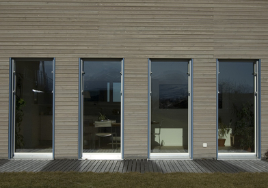 Maison écologique en bois