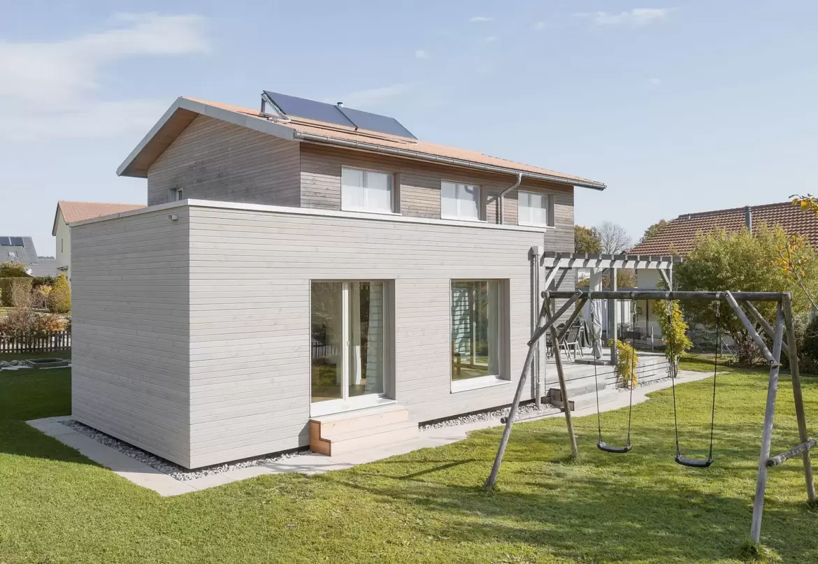 Agrandissement d'une maison en bois - V. Levrat