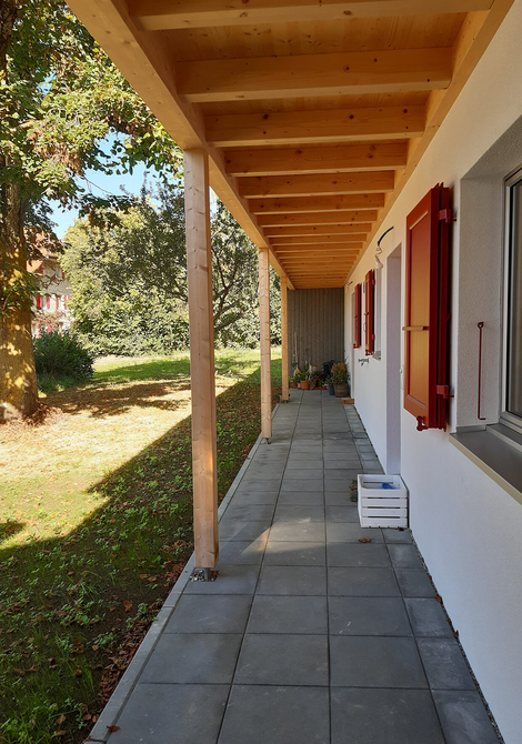 Maison économe et autarcique en eau