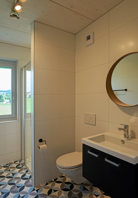 Construction d'une maison familiale passive en bois suisse