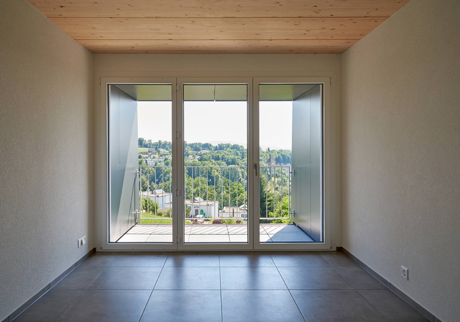 Etat avant travaux d'assainissement thermique et surélévation bois d'un immeuble locatif