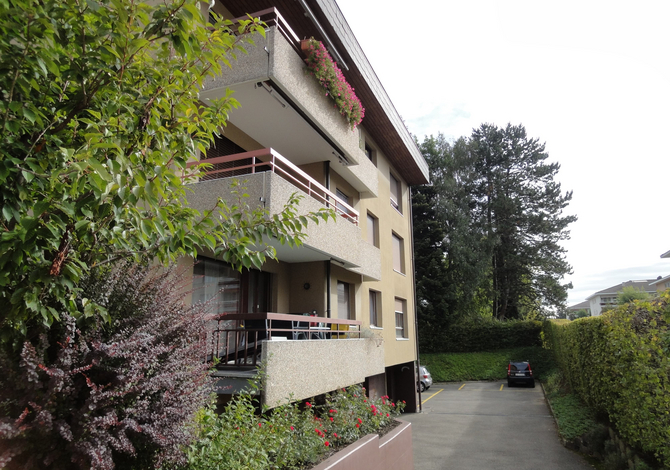 Rénovation énergétique d'un immeuble locatif des années 80, Fribourg: situation avant travaux