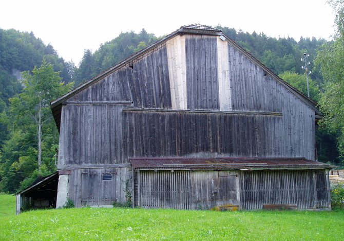 Ferme fribourgeoise avant transformation