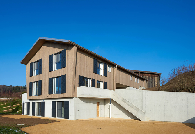 Construction d'une habitation et ferme bio