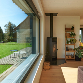Maison écologique en Suisse
