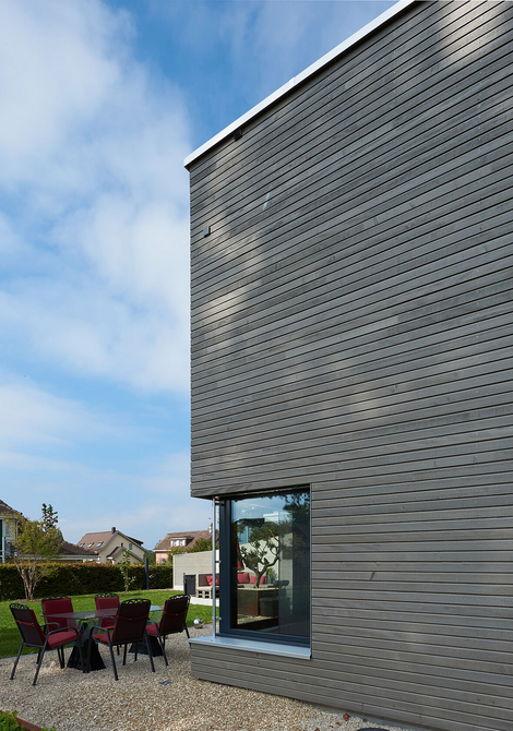 Maison à ossature bois Minergie-P, Suisse