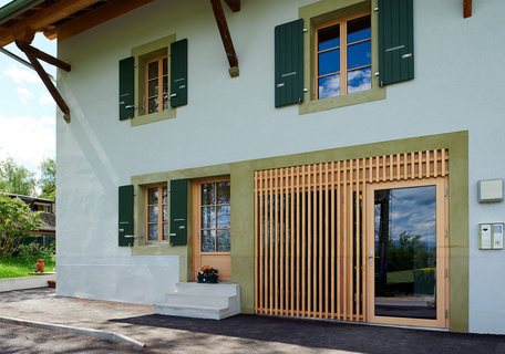 Rénovation Minergie d'une ancienne maison villageoise 