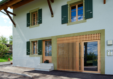 Rénovation Minergie d'une ancienne maison villageoise 