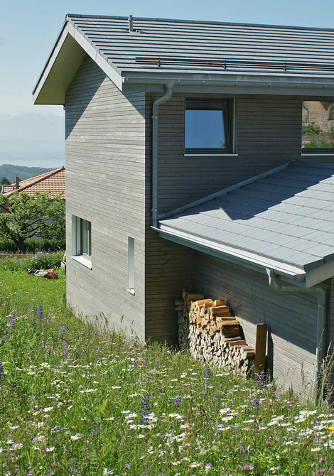 Maison à faible consommation d'énergie