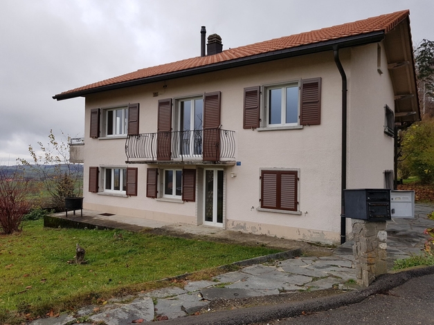 Rénovation Minergie d'une maison des années 60 à Fribourg: état avant travaux