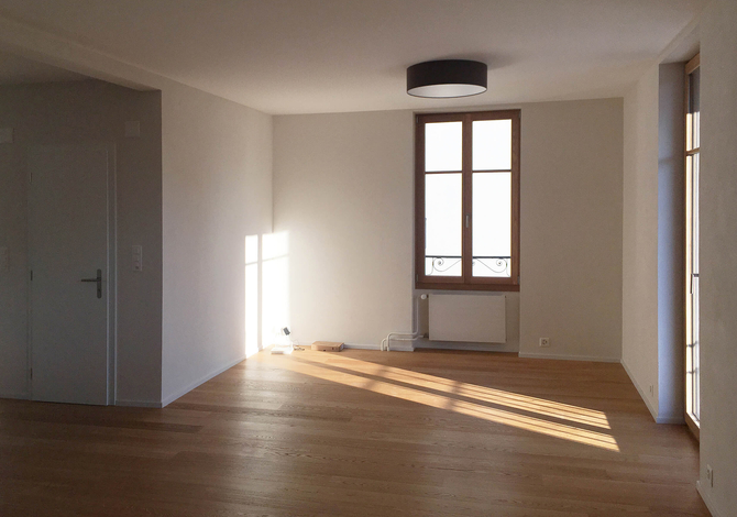 Rénovation énergétique d'une vieille maison à Lausanne (Vaud)