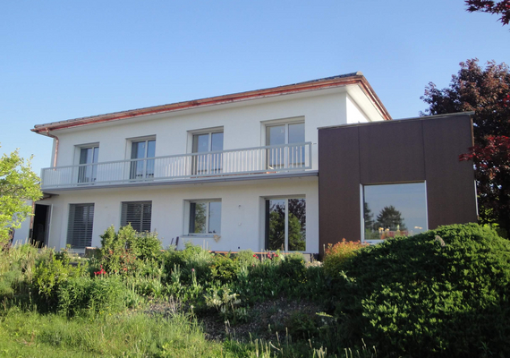 Rénovation et agrandissement d'une maison des années 60 à Villars-sur-Glâne
