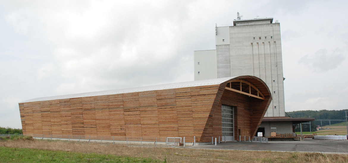 Halle à sel en bois