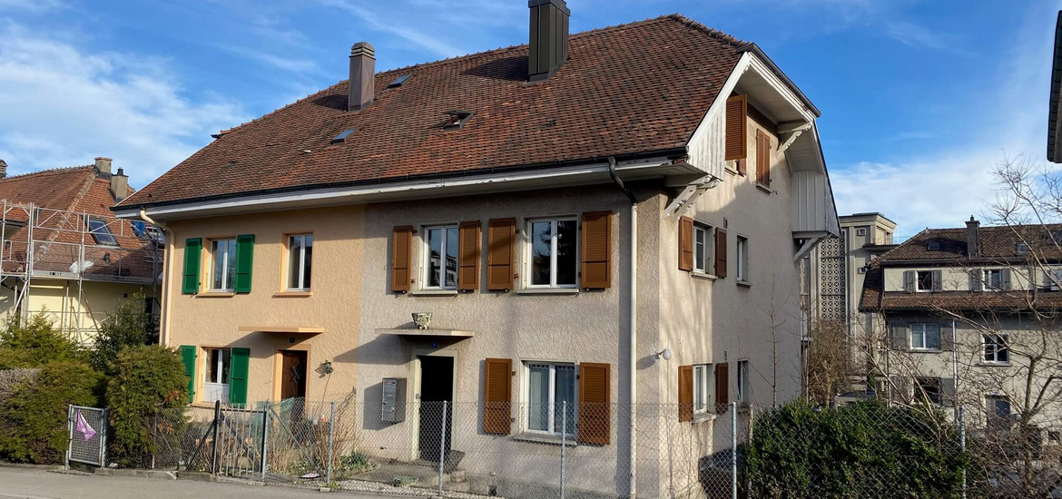 Rénovation d'une maison ouvrière à Fribourg