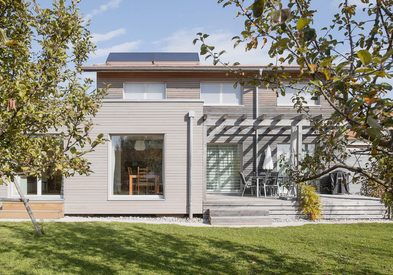 Agrandissement d'une maison en bois - V.Levrat
