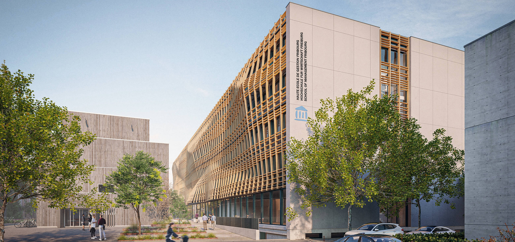 Rénovation des façades et assainissement intérieur de la Haute école de gestion de Fribourg