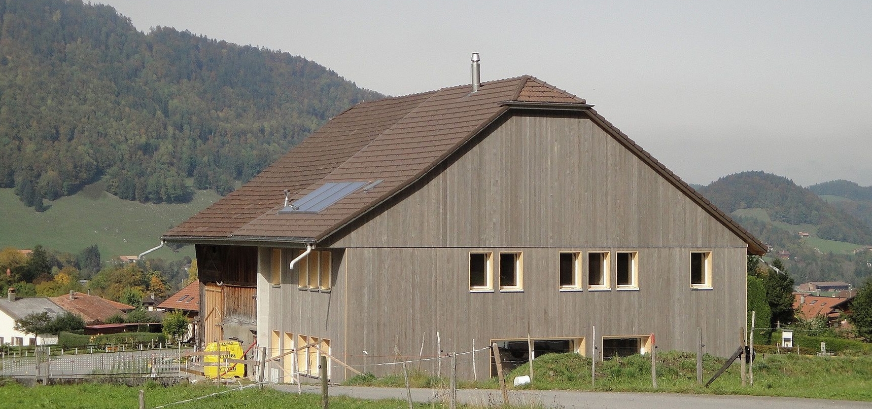 Transformation Minergie-P d'une ferme fribourgeoise