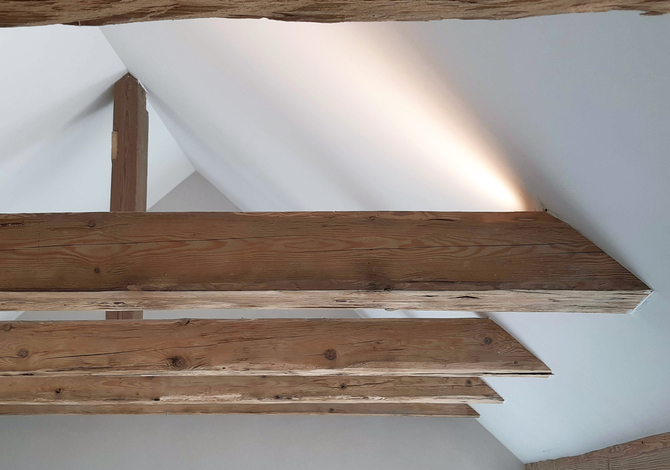 Transformation de l'ancienne orangerie du château de Wallenried en habitation sous forme de tiny house