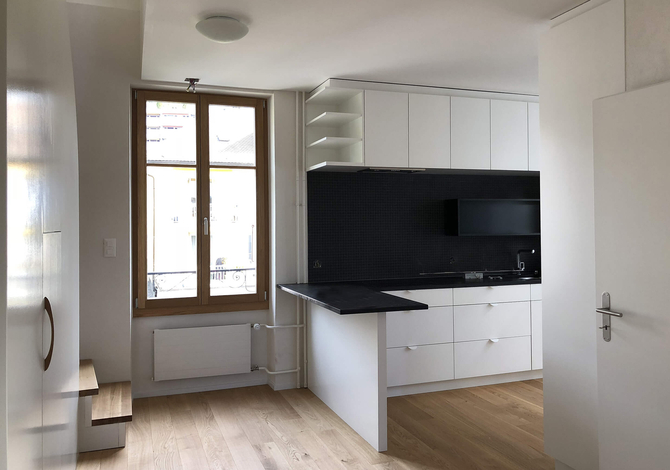 Rénovation énergétique d'une vieille maison à Lausanne (Vaud)