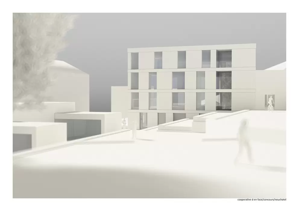 Lutz architectes 3ème prix du concours pour une coopérative d'habitat solidaire et écologique