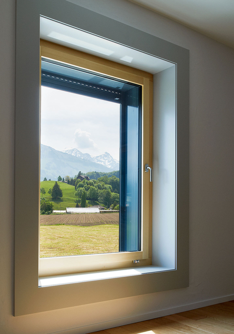Rénovation énergétique Minergie d'une maison des années 50 en Gruyère à Fribourg