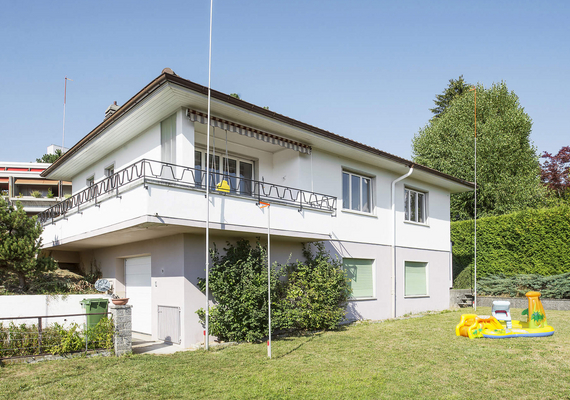 Agrandissement et transformation d'une maison des années 60 à Fribourg: état avant travaux