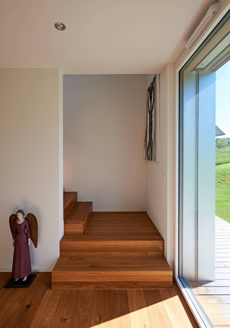 Maison à ossature bois à Fribourg
