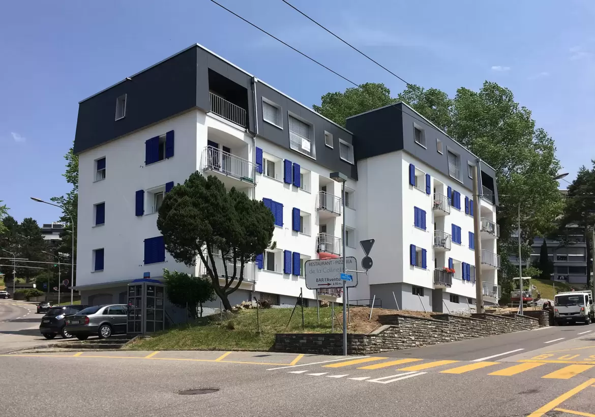 Rénovation et surélévation bois d'un immeuble