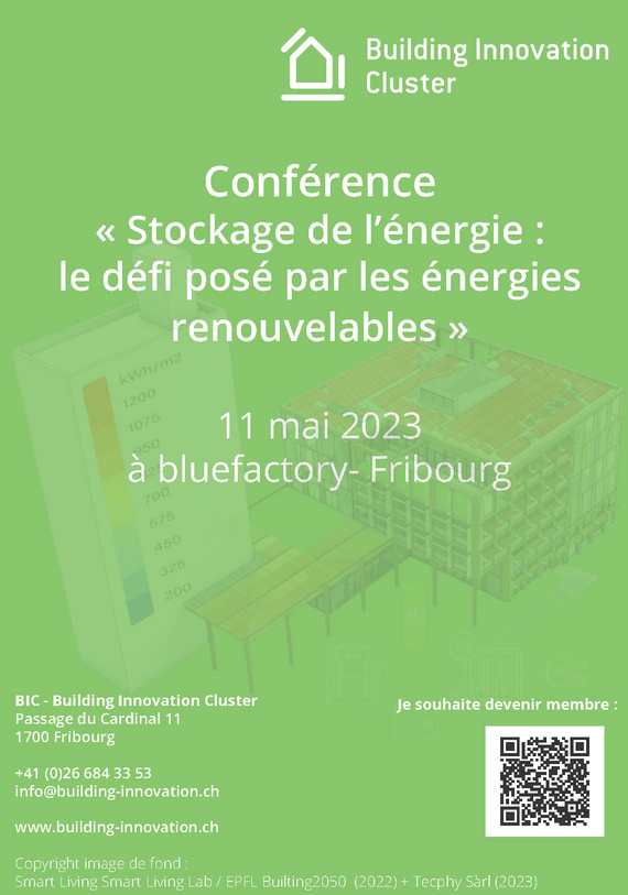 Conférence sur les solutions de stockage de l'énergie actuelles et innovantes