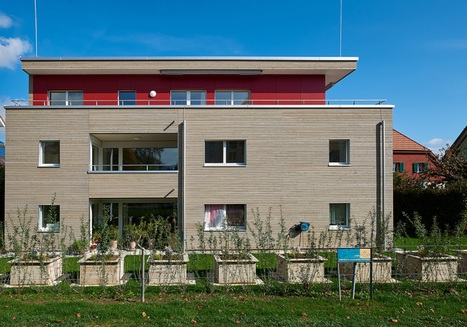 Construction d'un immeuble locatif Minergie-P