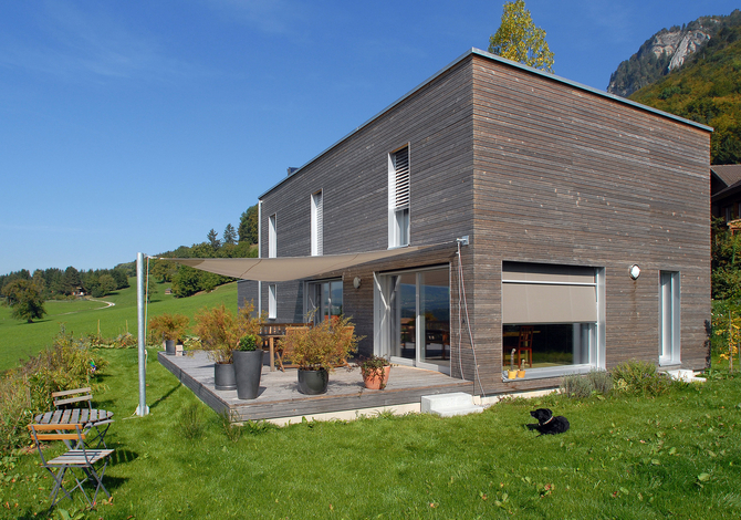 Maison bois faible consommation d'énergie