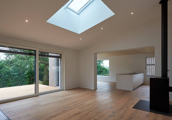 Rénovation énergétique et agrandissement bois d'une maison des années 60