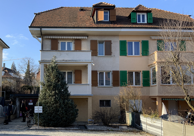 Rénovation d'une maison ouvrière à Fribourg