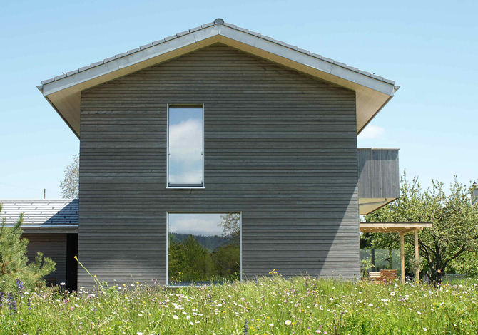 Maison à faible consommation d'énergie