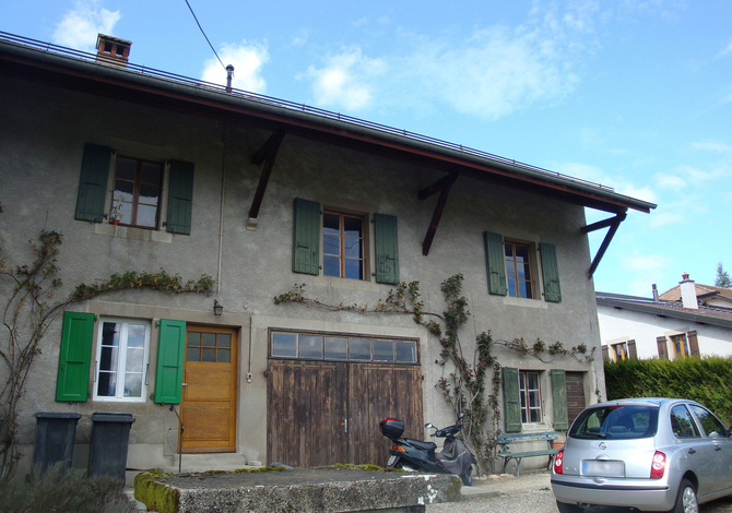Rénovation d'une ancienne maison villageoise avec agrandissement : état avant travaux de rénovation