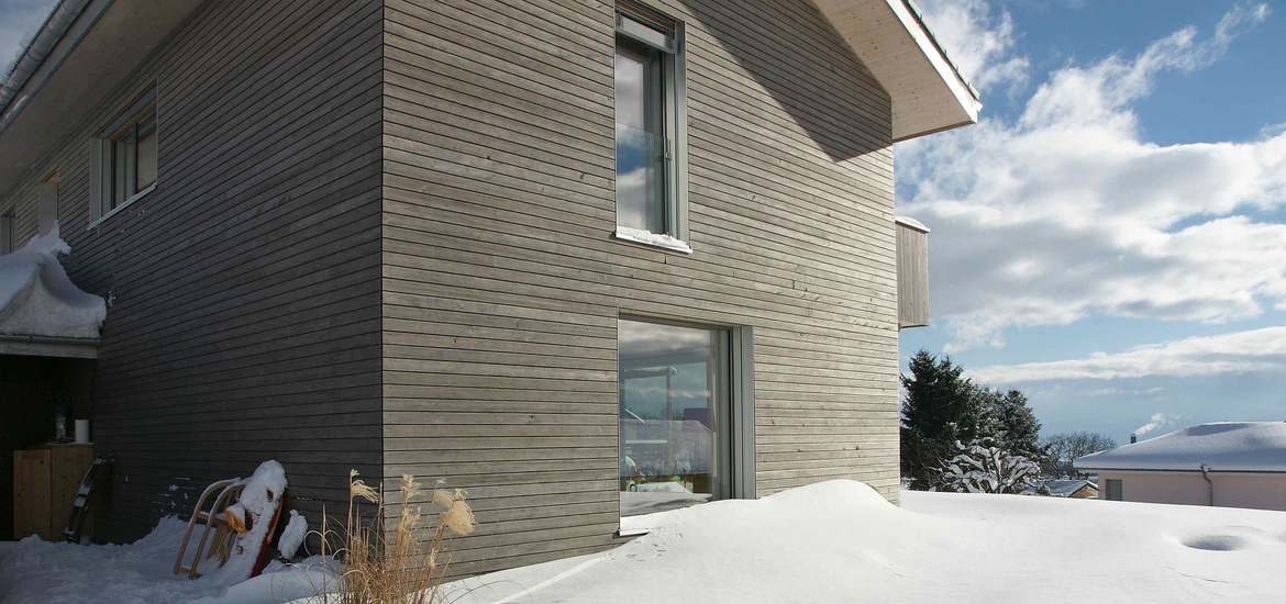 Maison à faible consommation d'énergie dans le canton de Vaud