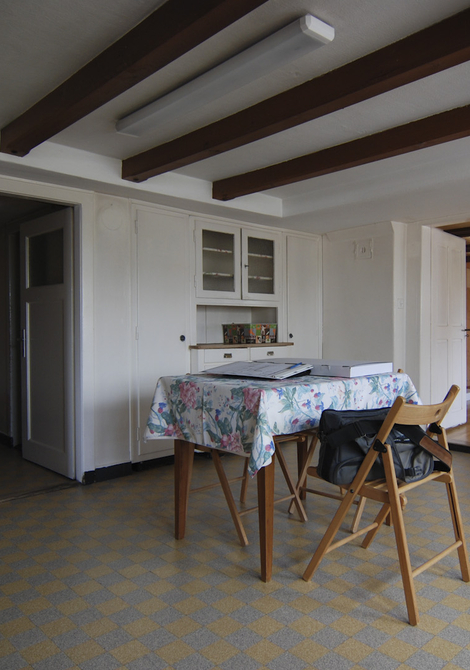 Transformation d'une ferme protégée à Fribourg: avant rénovation