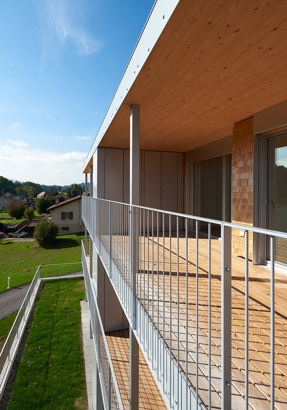 Deux immeubles en bois suisse écologiques et durables