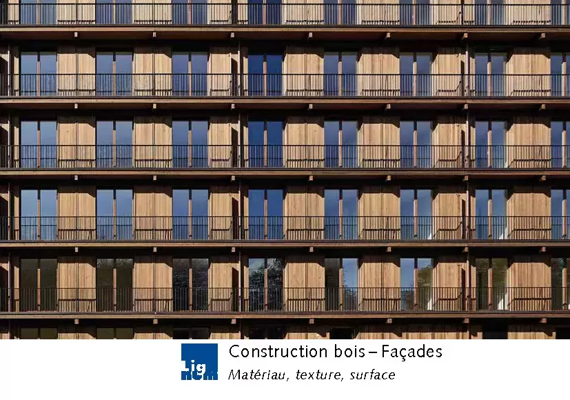 Revêtements de façades de constructions en bois