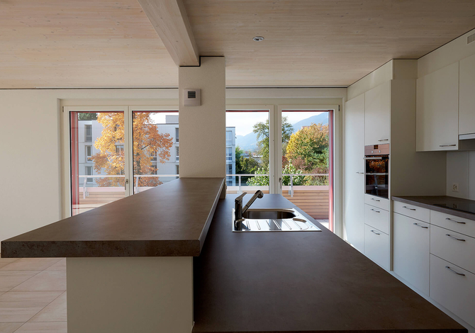 Construction d'un immeuble locatif Minergie-P