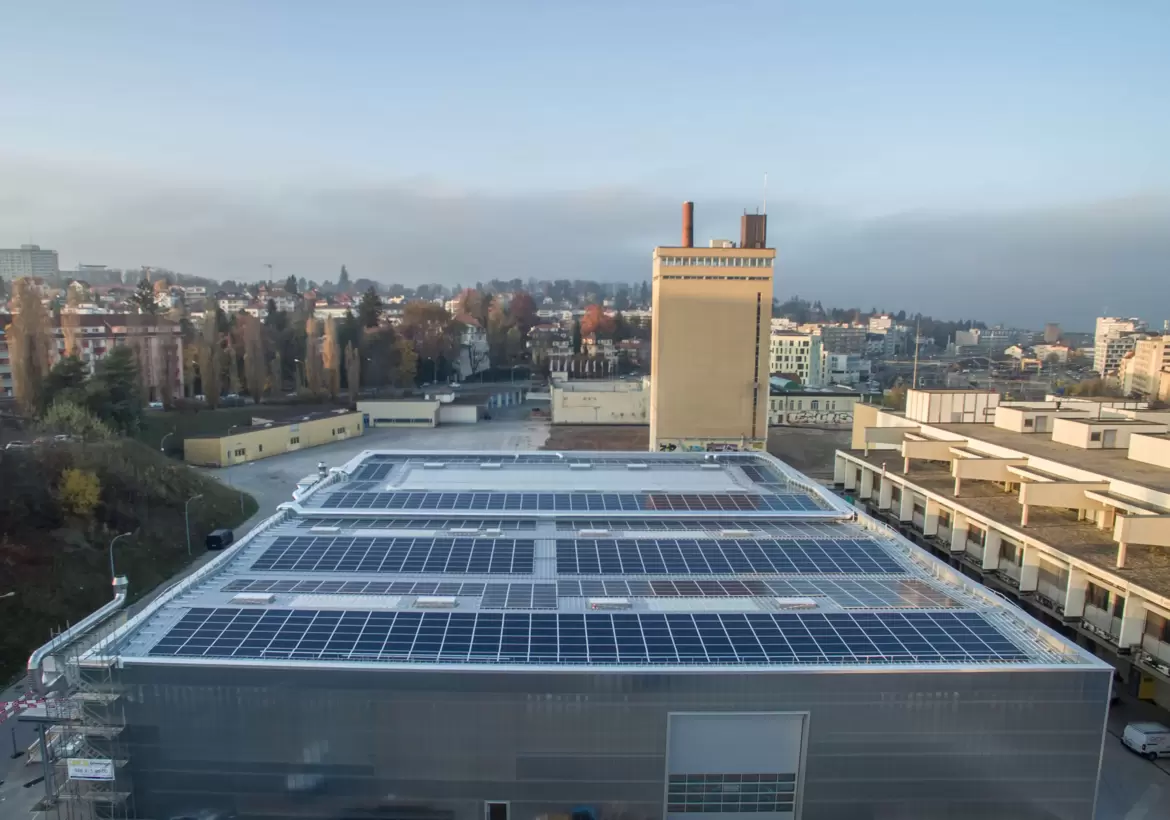 La transformation de la halle bleue de Blue Factory: projet phare de Luc Trottier