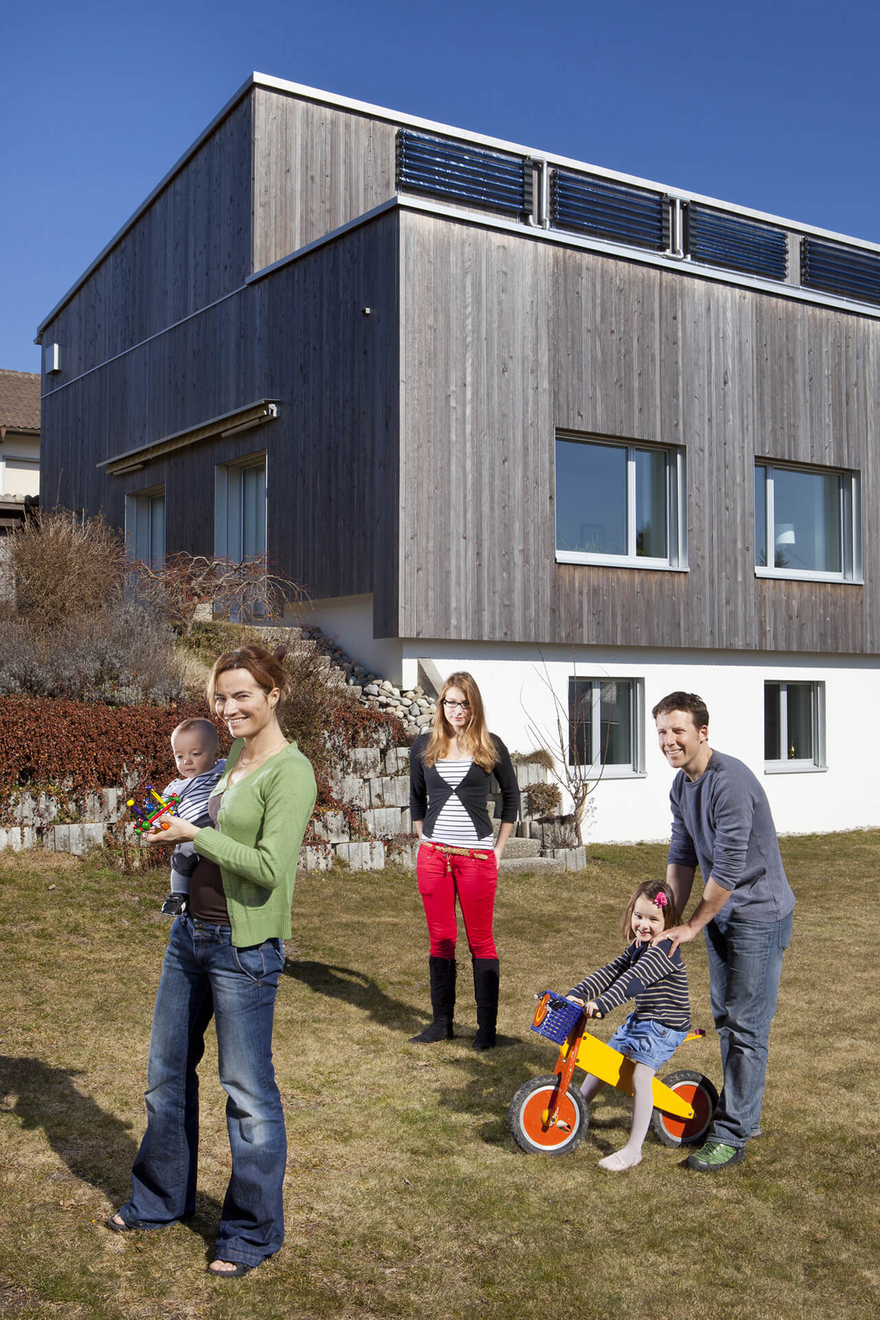 Rénover sa maison pour consommer 7x moins d'énergie: exemple de rénovation énergétique à Fribourg