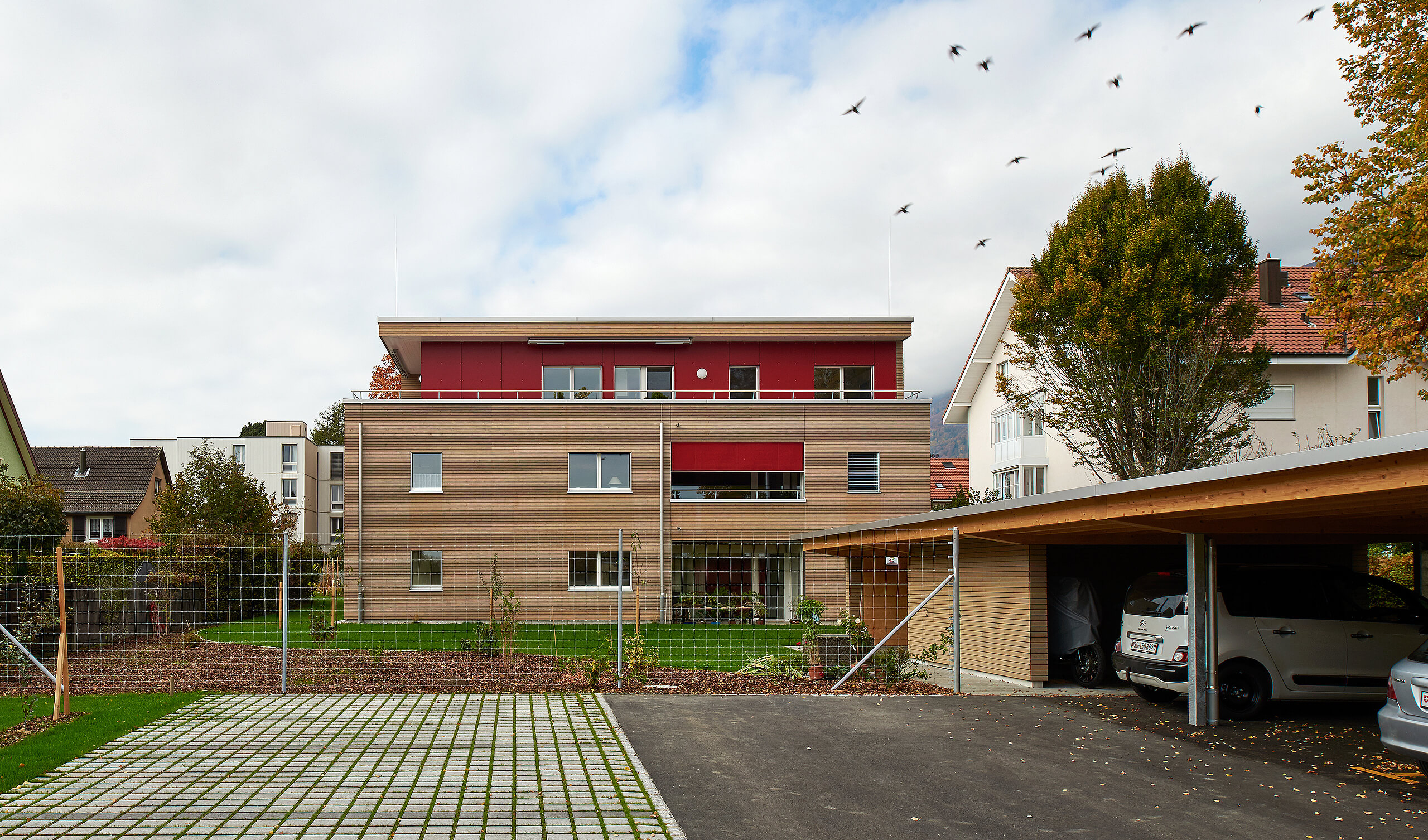Construction d'un immeuble locatif Minergie-P