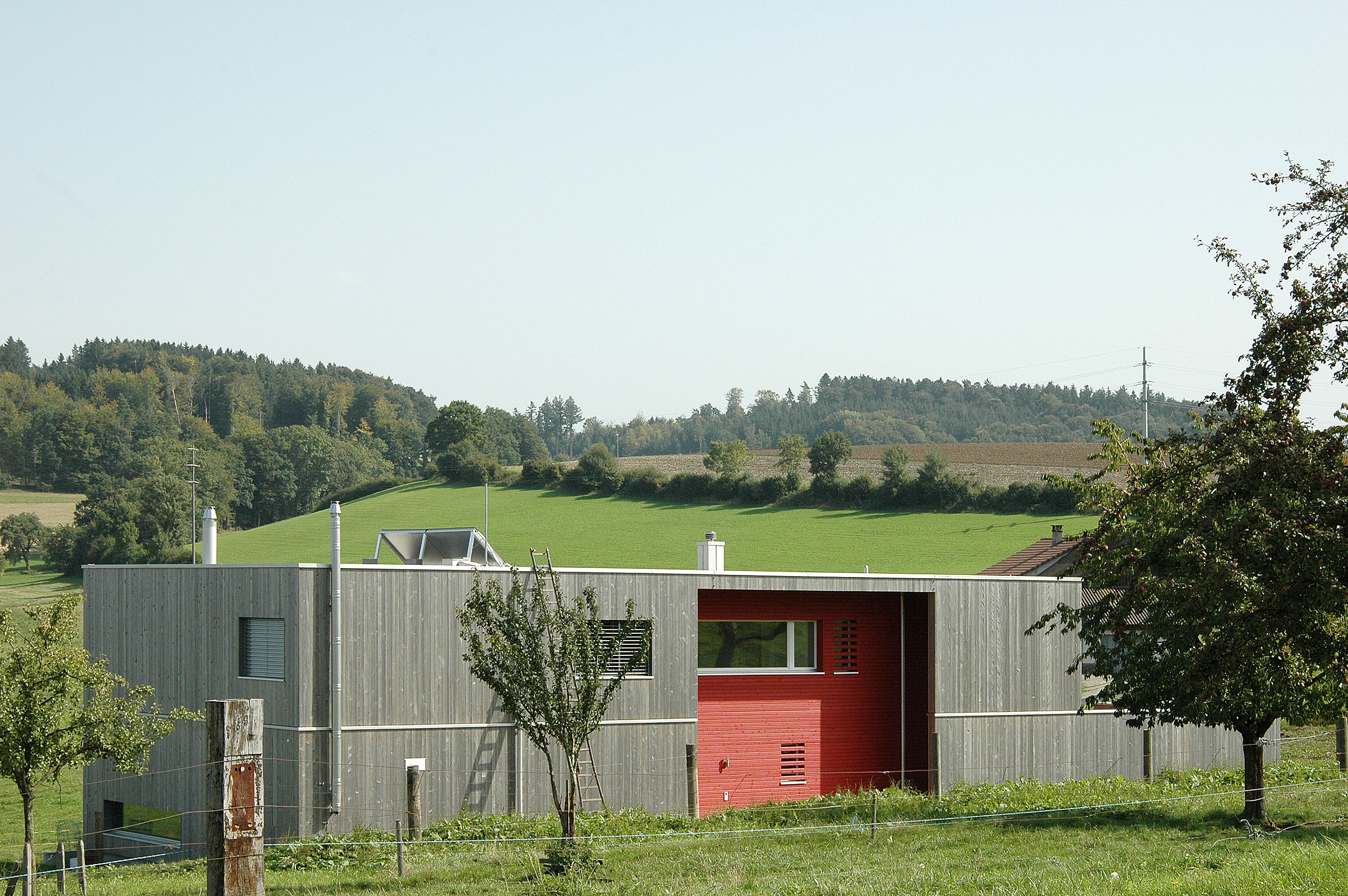 Villa à ossature bois, Suisse