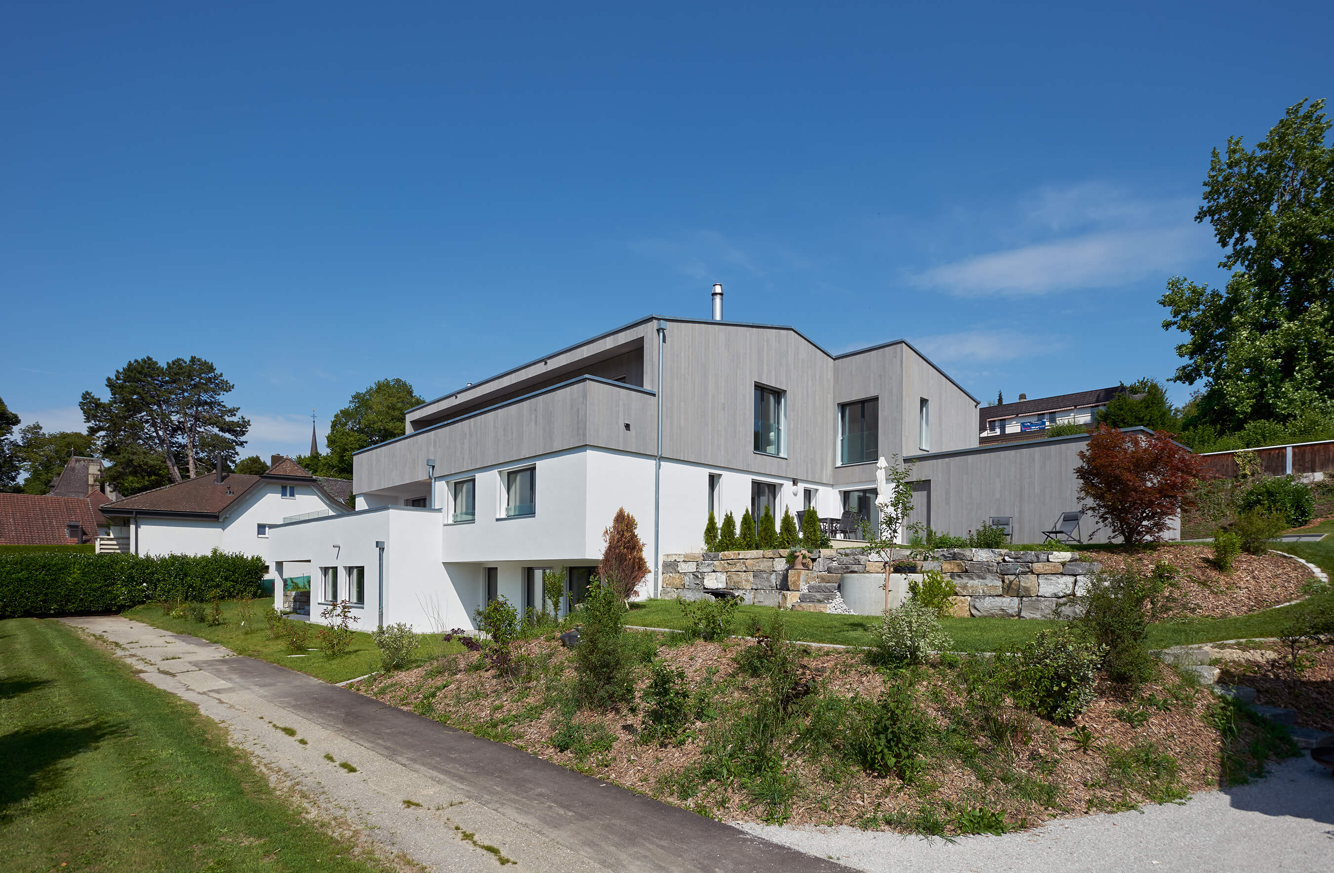 Rénovation et extension d'une maison à Villars-sûr-Glâne