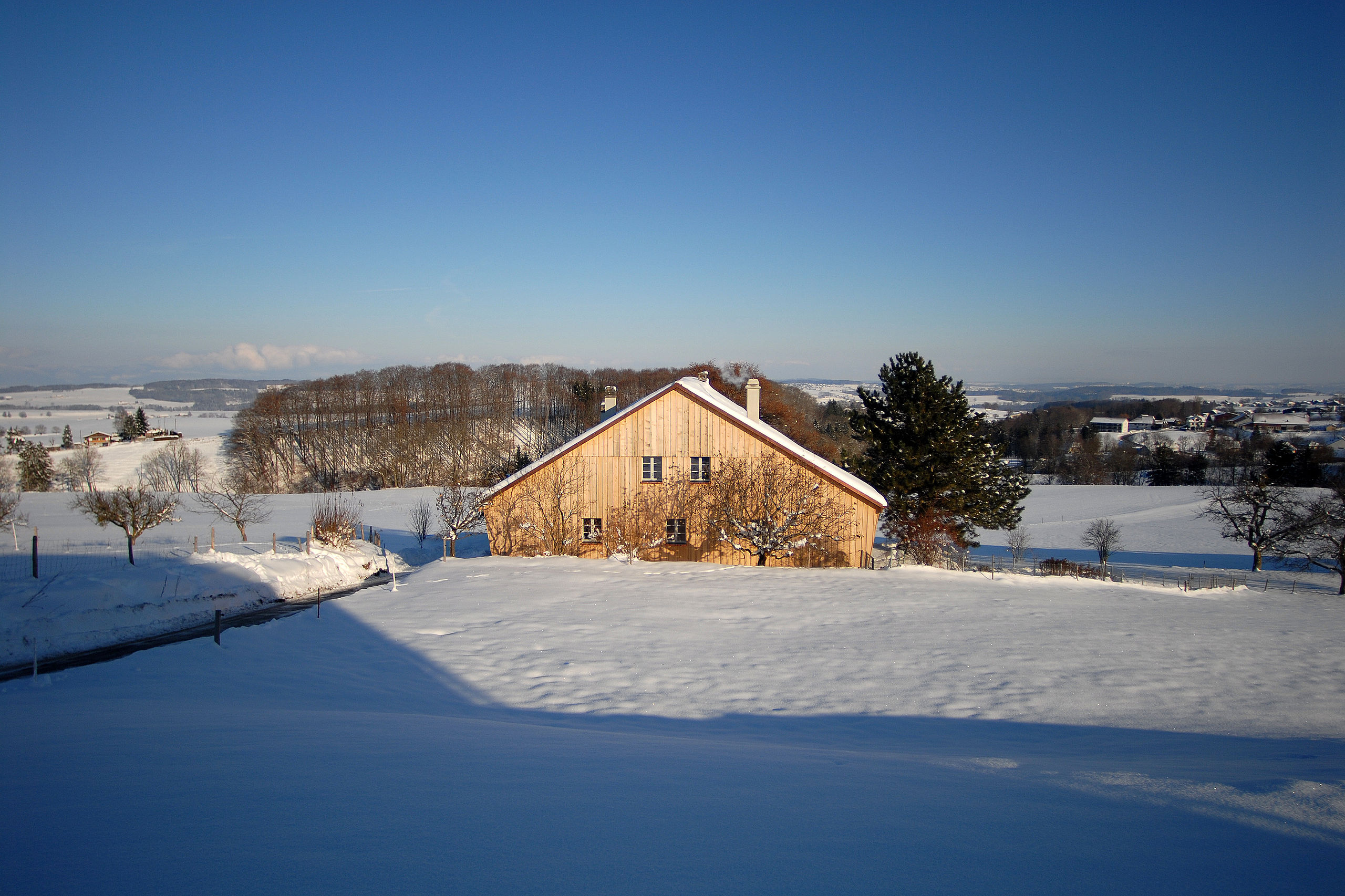 Rénovation d'une ferme fribourgeoise protégée