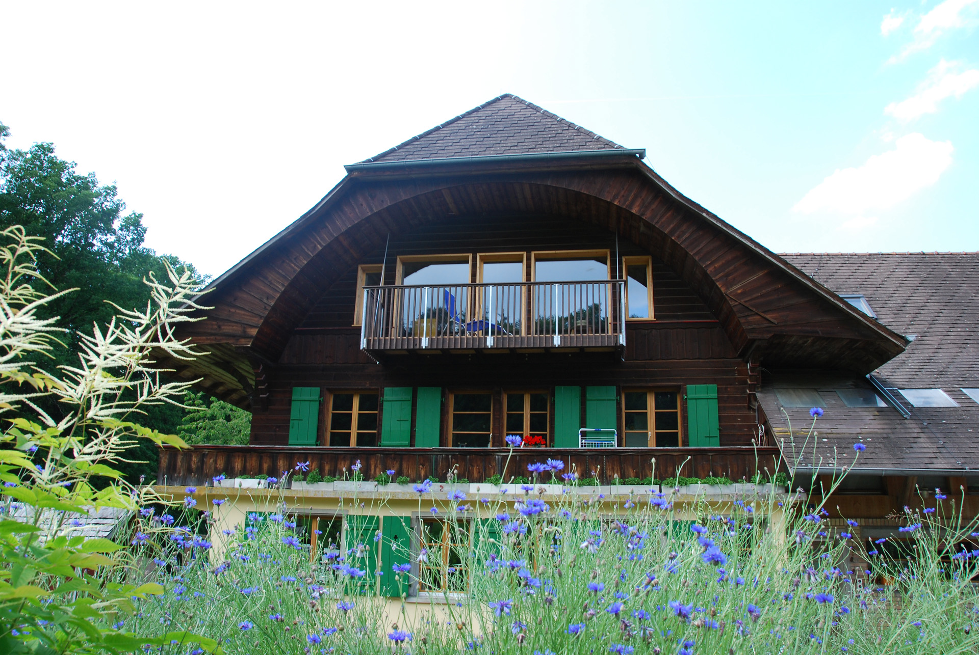 Rénovation Minergie d'une ferme bio