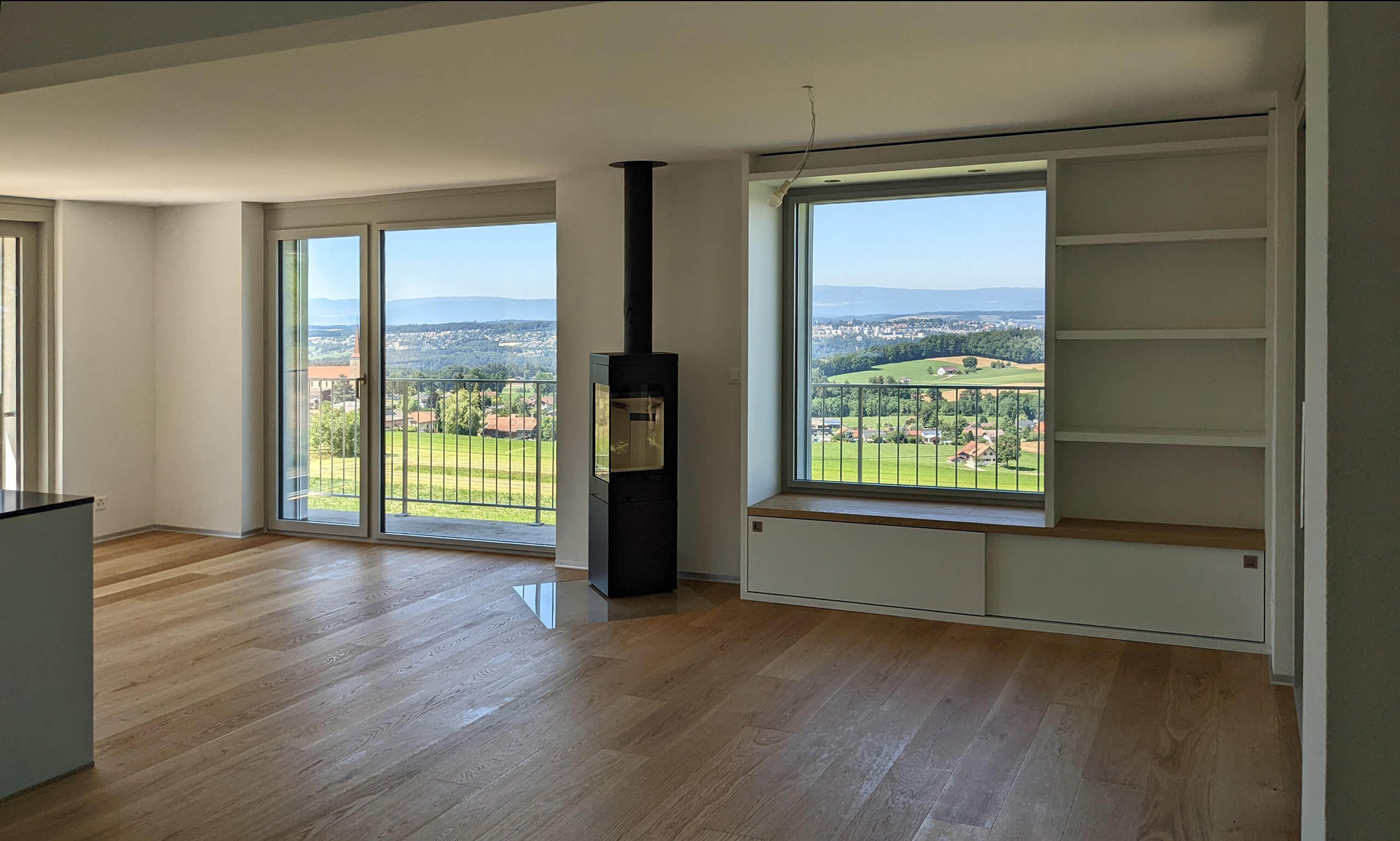 Rénovation Minergie d'une maison des années 60 à Fribourg