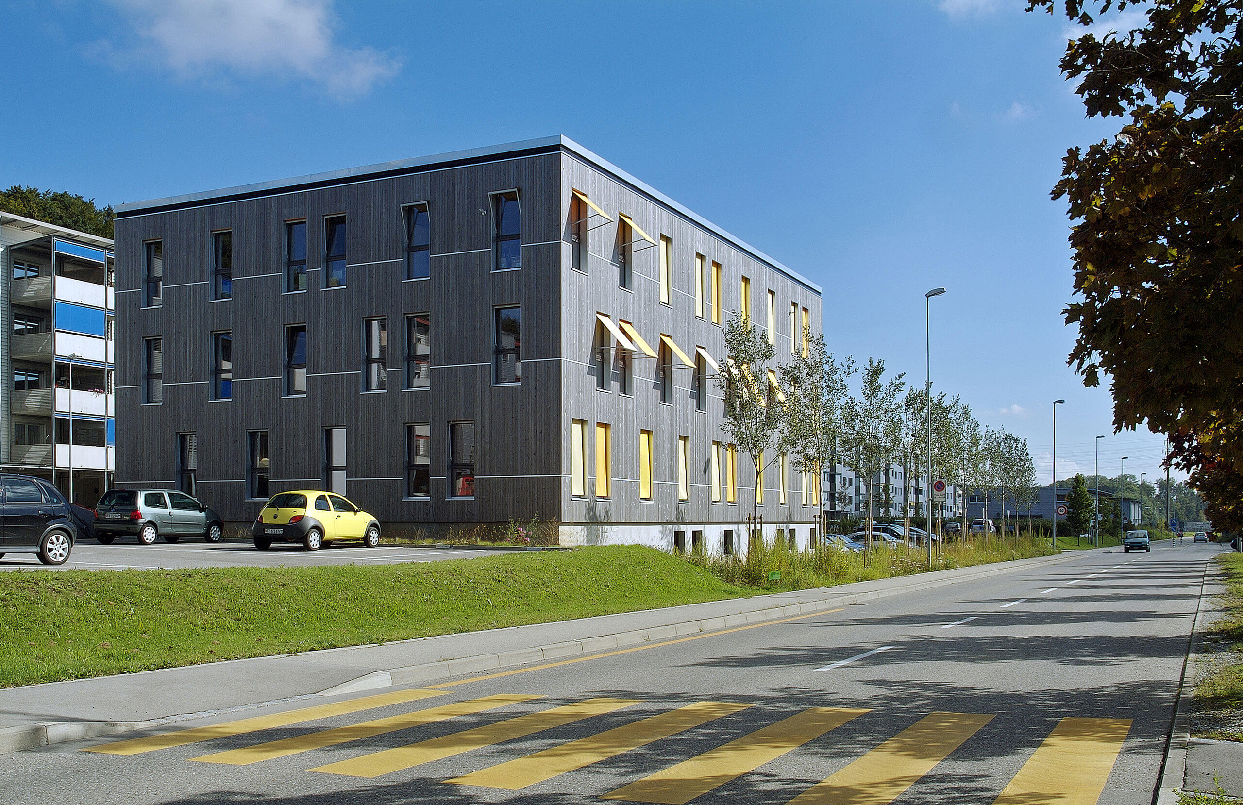 Le Green Offices, premier bâtiment administratif Minergie-P-Eco de Suisse